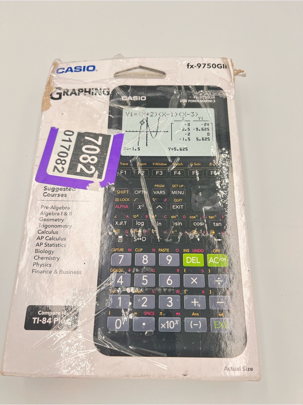 FX-9750GIII Graphing Calculator Power Graphic 3 Python USB SAT ACT AP Math - Picture 5 of 7